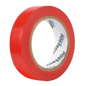 Изоляционная лента ПВХ Postroy красная 30 м (IT-30184) UA