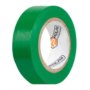 Изоляционная лента ПВХ Polax зелёная 10 м (101-086) UA