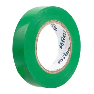 Изоляционная лента ПВХ Postroy зелёная 50 м (IT-50306) UA