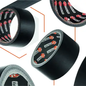 Скотч армированный Polax клейкая лента усиленная 50 мм х 10 м (101-100) UA