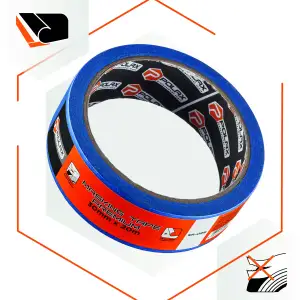 Малярна клейка стрічка Polax Premium 30 мм х 20 м (101-025) UA