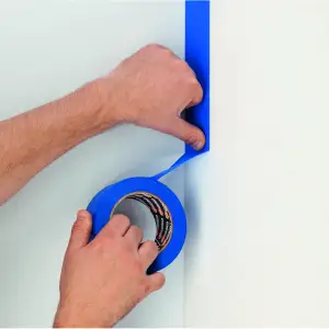Малярна клейка стрічка Polax Premium 38 мм х 50 м (101-290) UA