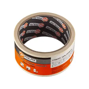 Малярна клейка стрічка Polax Profi 48 мм х 20 м (101-022) UA