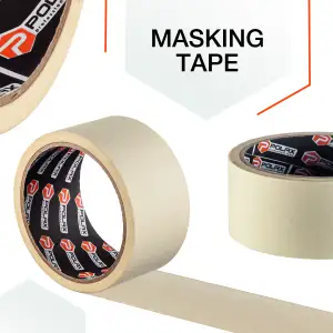 Малярна клейка стрічка Polax Profi 38 мм х 40 м (101-070) UA