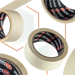 Малярна клейка стрічка Polax Profi 38 мм х 40 м (101-070) UA