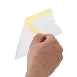 Плівка захисна Polax з малярною стрічкою для ремонту 0.45 м х 20 м (101-198) UA