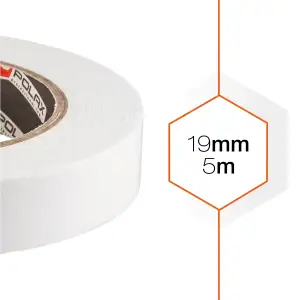 Скотч двухсторонний Polax клейкая лента на вспененной основе 19 мм х 5 м (101-030) UA