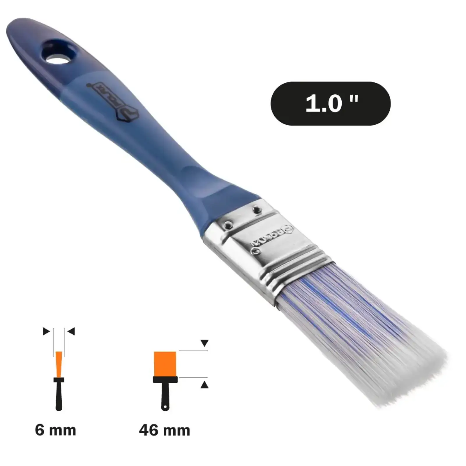 Кисть флейцевая Polax 1
