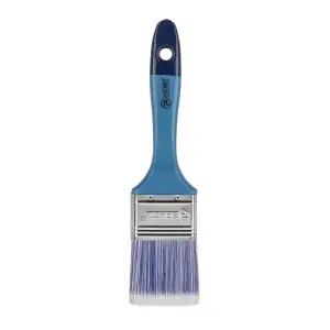 Кисть флейцевая Polax 2" тип "Acrylic" профессиональная, искусственный ворс, пластиковая ручка (03-009) UA