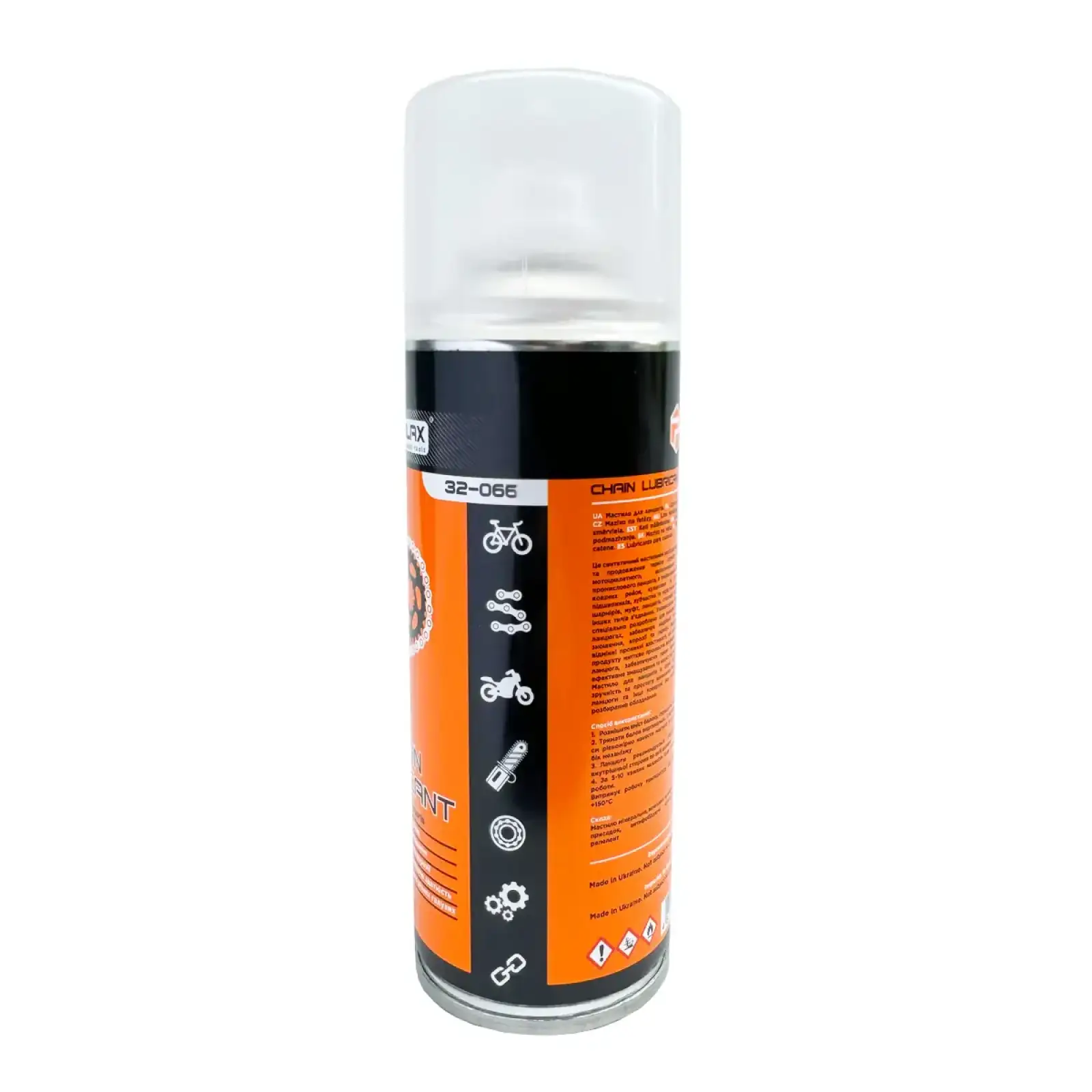 Смазка для цепей Polax 400 мл (32-066) UA
