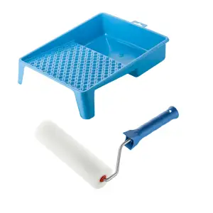 Валик "Поролоновий" 180х50 мм з ручкою та ванночка Polax (770-171) UA
