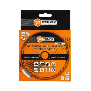 Диск відрізний алмазний Ceramic Polax 125x1.4x22.23 (54-110) UA