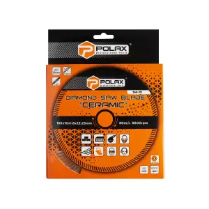 Диск відрізний алмазний Ceramic Polax 180x1.8x22.23 мм (54-111) UA