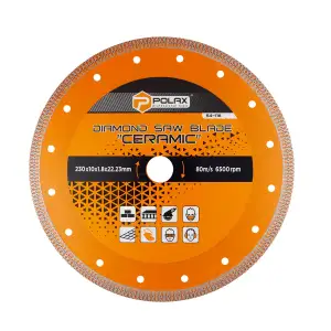 Диск отрезной алмазный Ceramic Polax 230x1.8x22.23 мм (54-116) UA