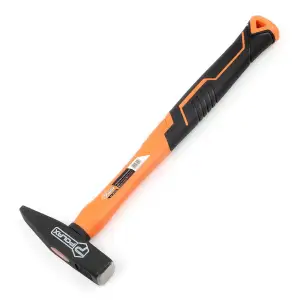 Молоток Polax слюсарний, ручка з фібергласу DIN 1041, 300 г (36-017) UA