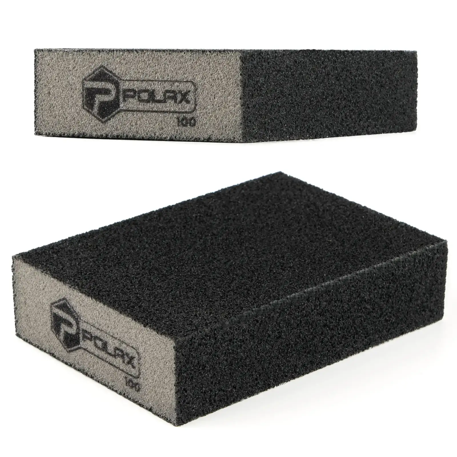 Губка шлифовочная P100 Polax прямая 100х70х25 мм (54-190) UA