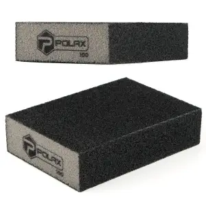 Губка шлифовочная P100 Polax прямая 100х70х25 мм (54-190) UA
