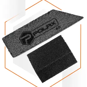 Губка шліфувальна P40 Polax кутова 110х90х25 мм (54-225) UA
