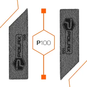 Губка шліфувальна P100 Polax кутова 110х90х25 мм (54-226) UA