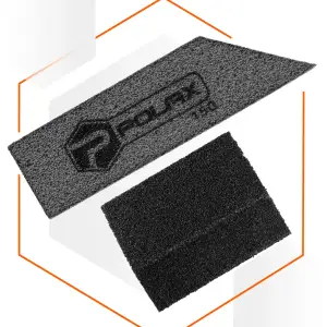 Губка шліфувальна P150 Polax кутова 110х90х25 мм (54-227) UA