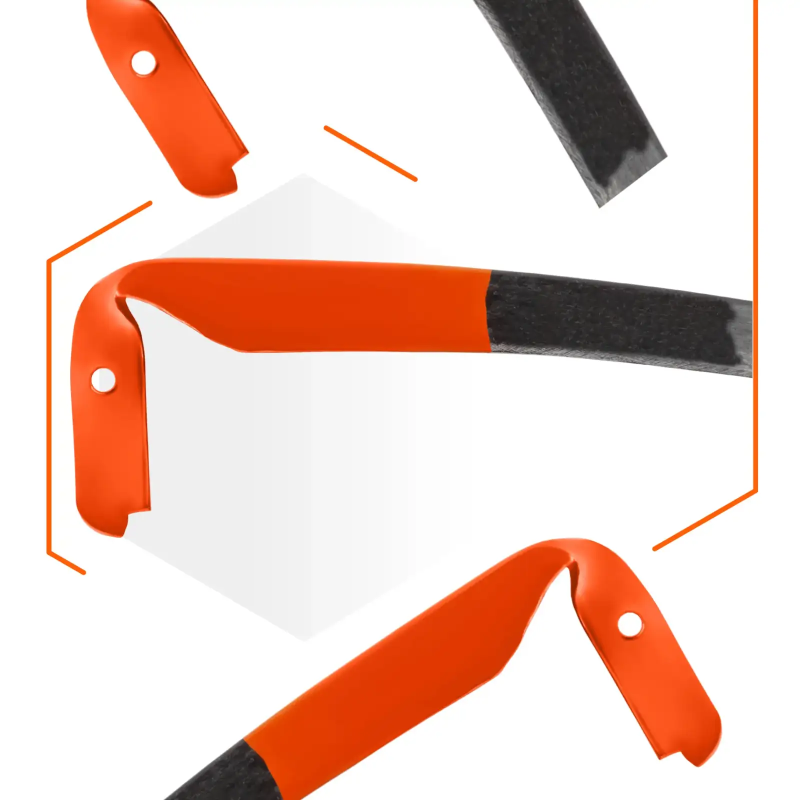 Коса кована Polax 600 мм (70-090) UA