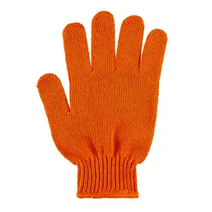 Перчатки рабочие Polax с ПВХ покрытием оранжевые, р. 11-XL (1000-334) UA