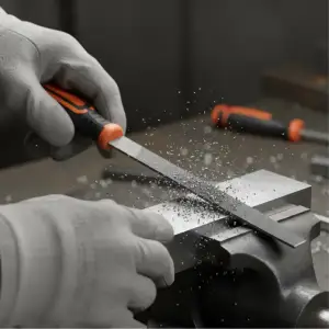 Напилок плоский Polax 200 мм (41-023) UA