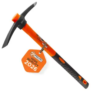 Кирка Polax 400 г ручка з фібергласу (36-061) UA