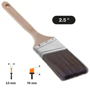 Пензель малярний плоский 2,5