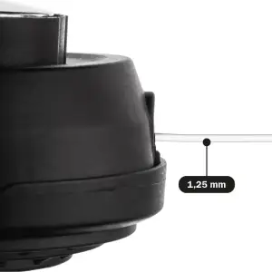 Катушка для триммера Polax М10х1,25, диаметр жилки max 3 мм (70-094) UA