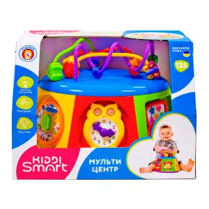 Ігровий центр KIDDI SMART – МУЛЬТИЦЕНТР (світло, українська) (063388)