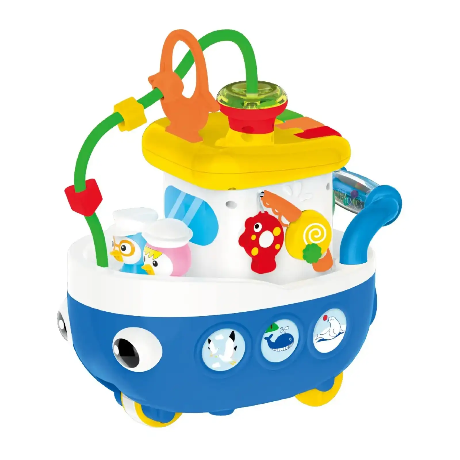 Игровой центр KIDDI SMART - КОРАБЛИК ПРИКЛЮЧЕНИЙ (украинский, свет) (1901)