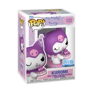 Игровая фигурка FUNKO POP! серии "Sanrio: My Melody & Kuromi" - КУРОМИ С ТОРТИКОМ (87169)