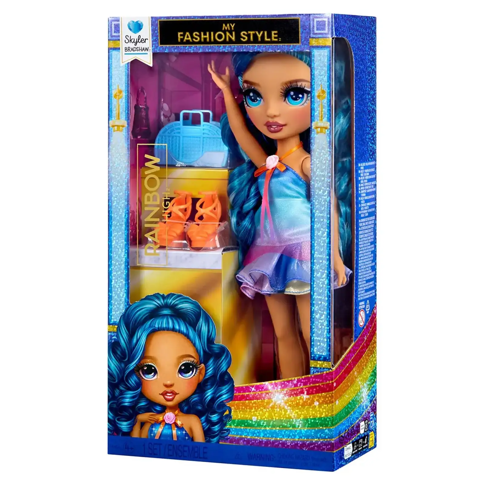 Лялька RAINBOW HIGH серії “My Fashion Style” — СКАЙЛЕР (з аксес.) (248620)