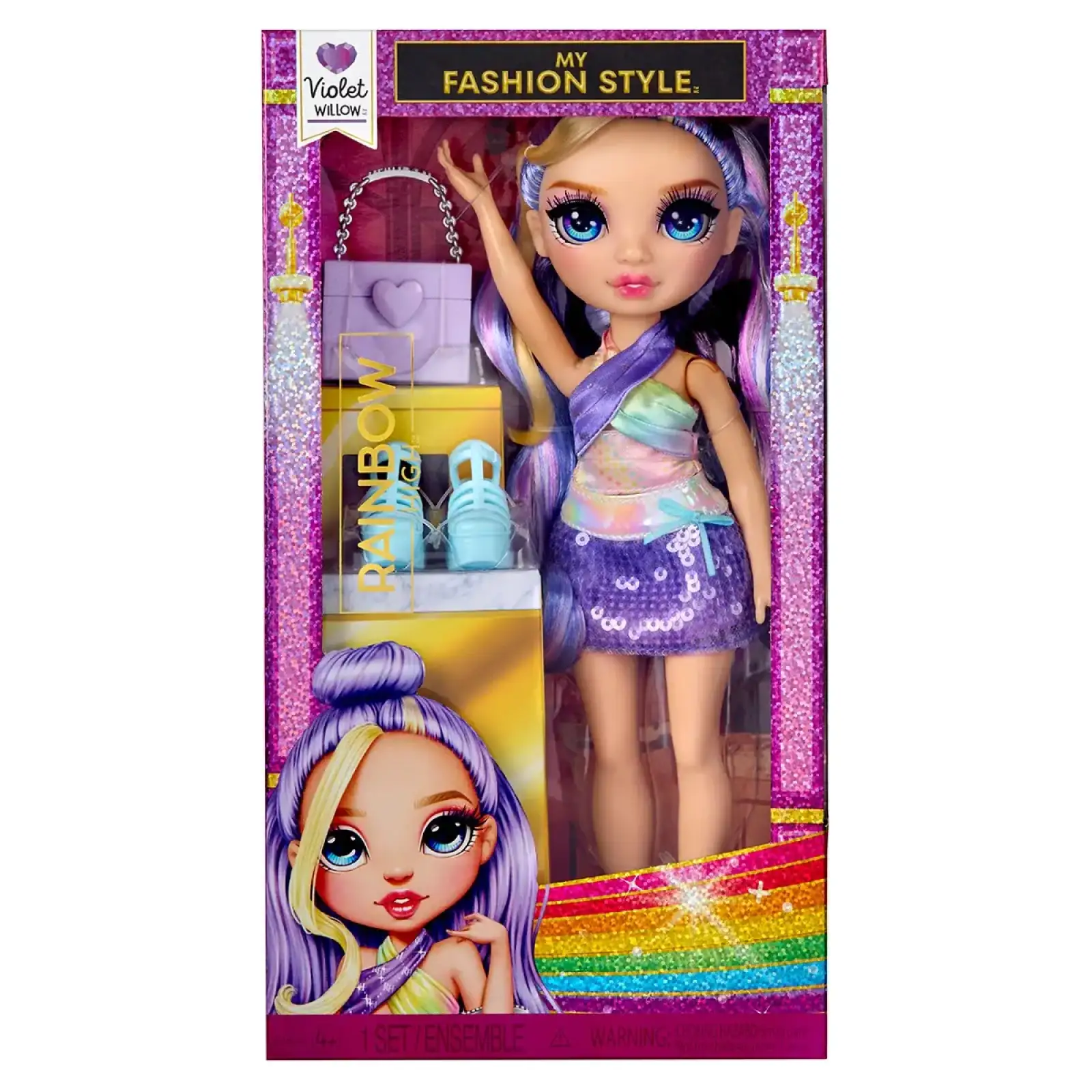 Лялька RAINBOW HIGH серії “My Fashion Style” — ВІОЛЕТТА (з аксес) (248637)