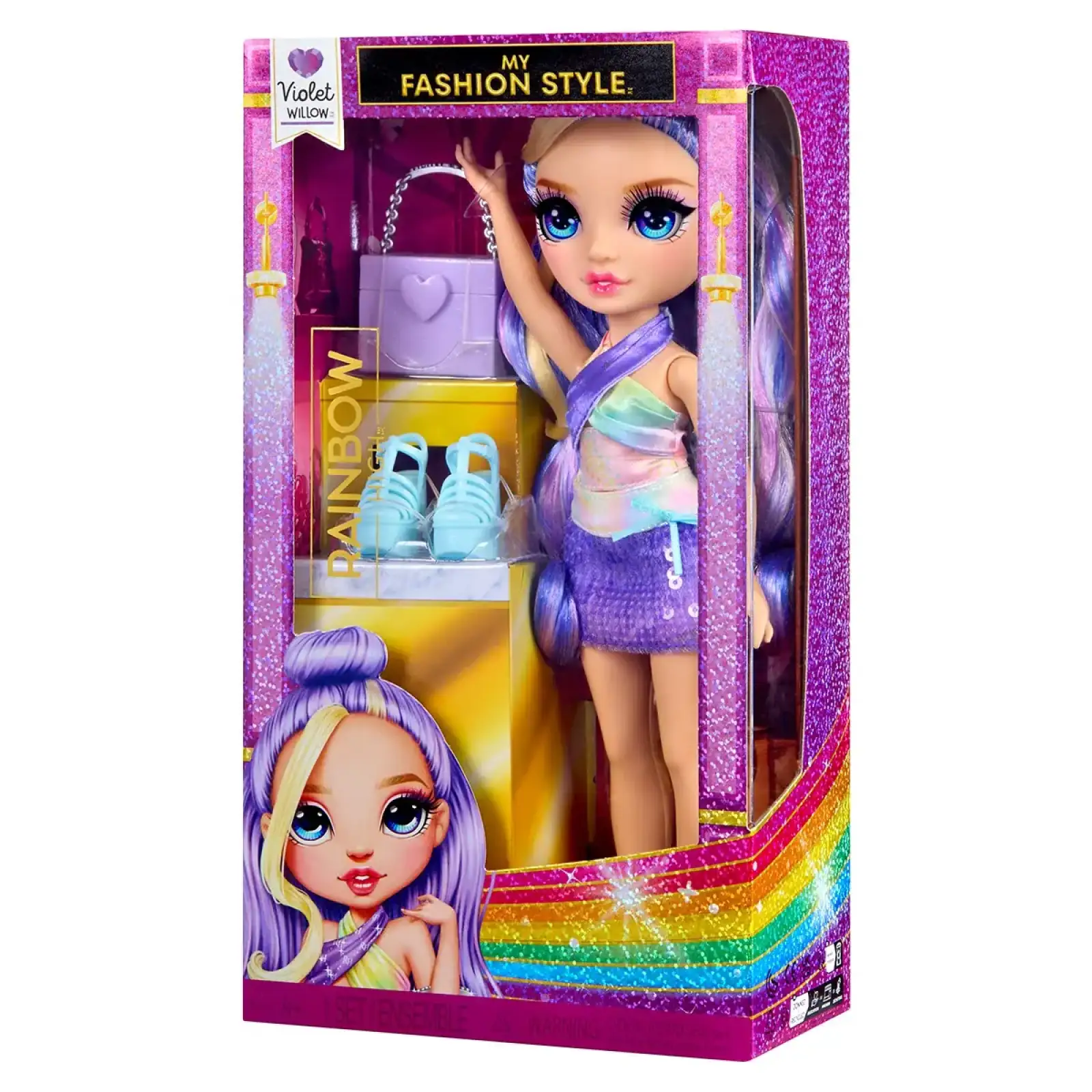 Лялька RAINBOW HIGH серії “My Fashion Style” — ВІОЛЕТТА (з аксес) (248637)