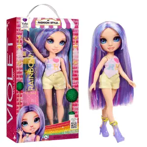 Лялька RAINBOW HIGH серії "My Fashion Style" – ВІОЛЕТТА (з аксес.) (547563)