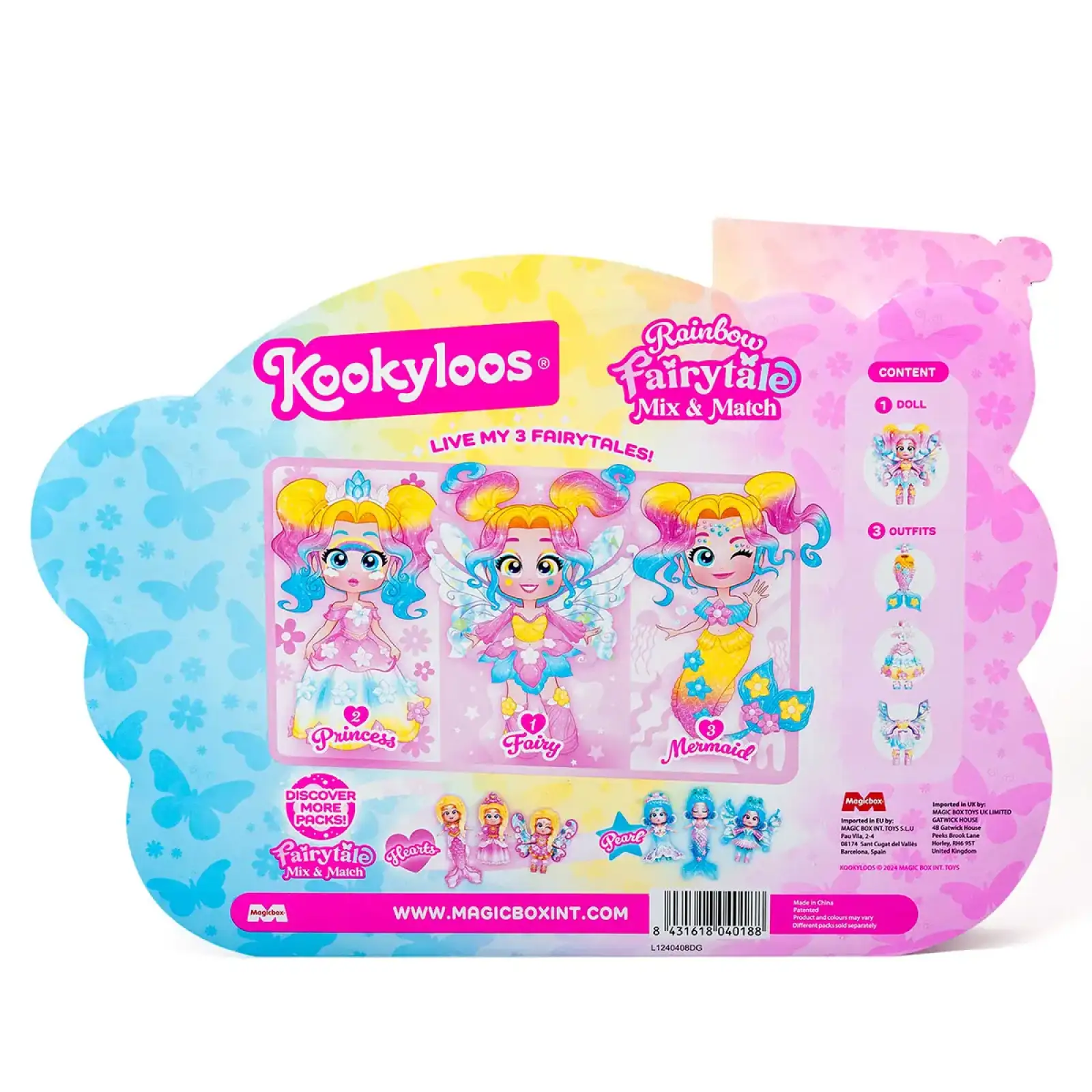 Игровой набор с куклой KOOKYLOOS серии 