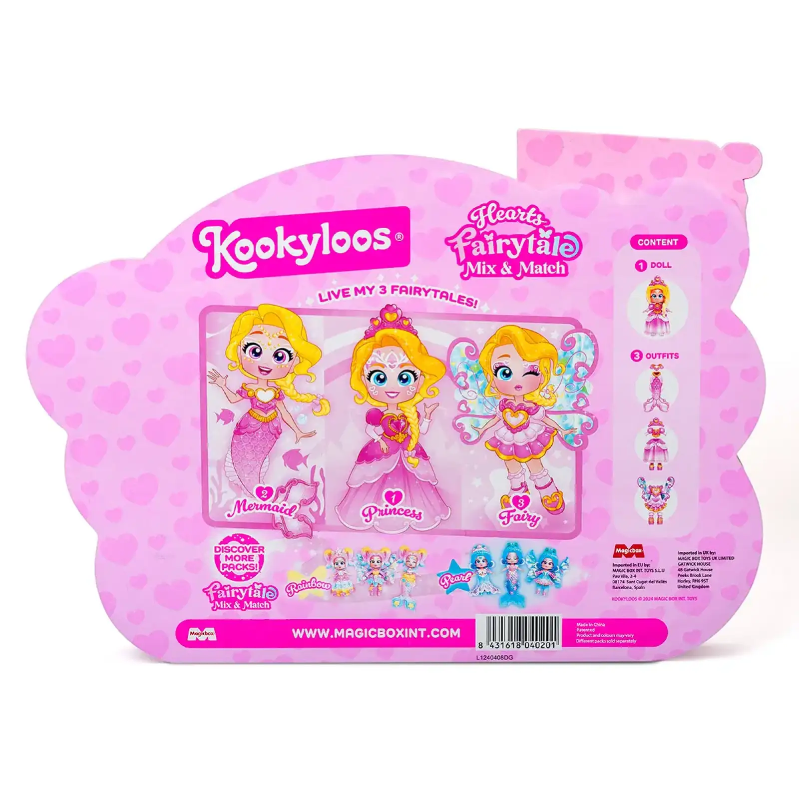 Игровой набор с куклой KOOKYLOOS серии 