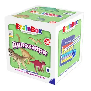 Познавательная игра - BRAINBOX ДИНОЗАВРЫ YaGo (BZZBRDI02UA)
