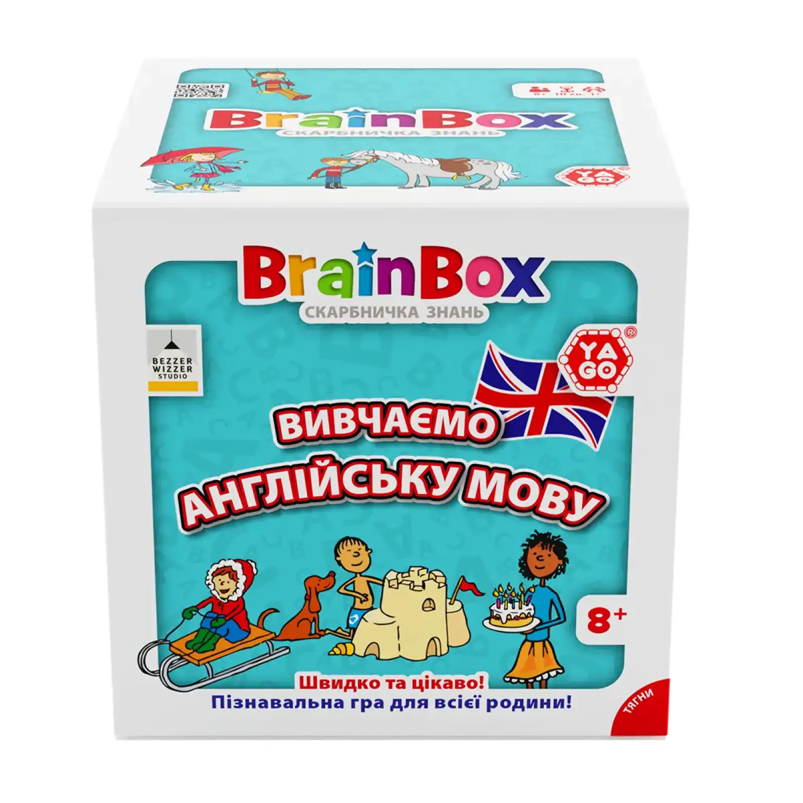 Познавательная игра - BRAINBOX УЧИМ АНГЛИЙСКИЙ ЯЗЫК YaGo (BZZBRLLE01UA)