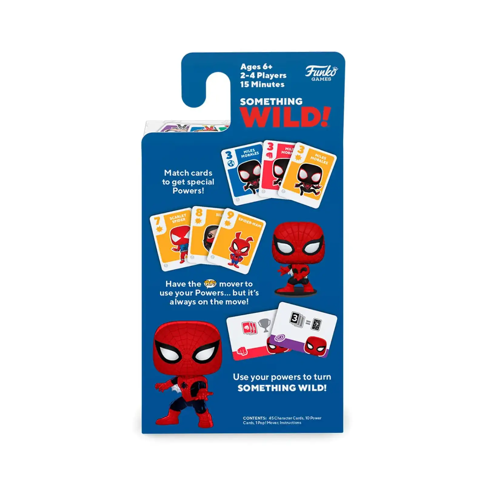 Настольная игра с карточками FUNKO Something Wild! – ЧЕЛОВЕК-ПАУК (63763)