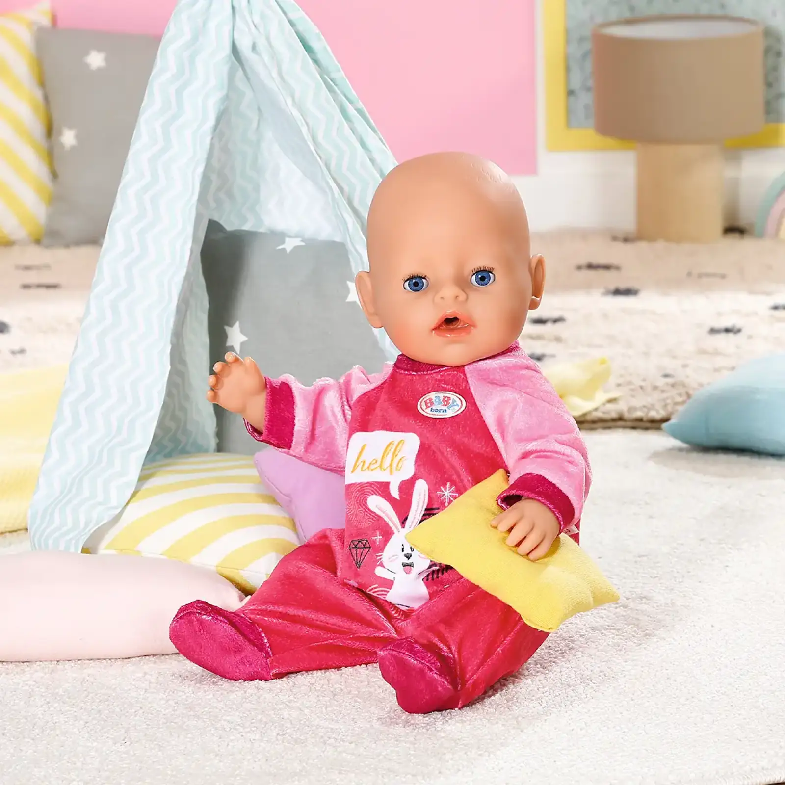 Одяг для ляльки BABY BORN - РОЖЕВИЙ КОМБІНЕЗОН (43 cm) (832646)