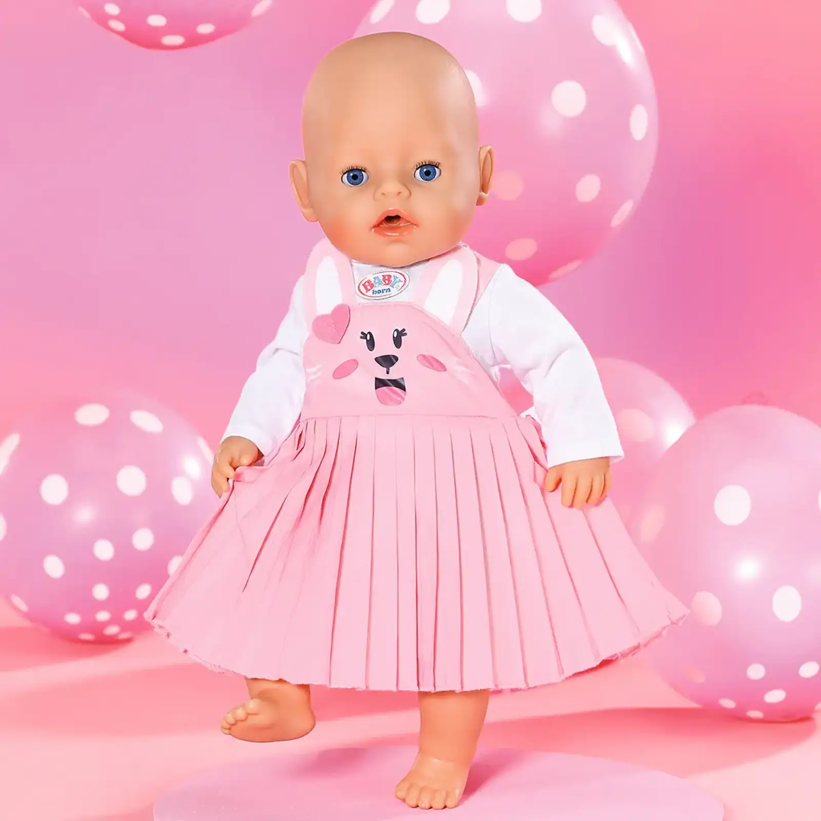 Одяг для ляльки BABY BORN - СУКНЯ З ЗАЙКОЮ (43 сm) (832868)