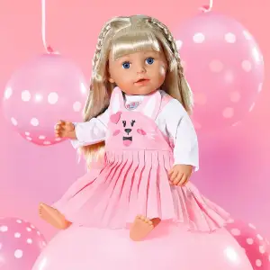 Одяг для ляльки BABY BORN - СУКНЯ З ЗАЙКОЮ (43 сm) (832868)