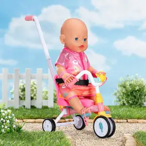 Трехколесный велосипед для куклы BABY BORN – ПРИКЛЮЧЕНИЯ С БЕРТОЙ (834299)