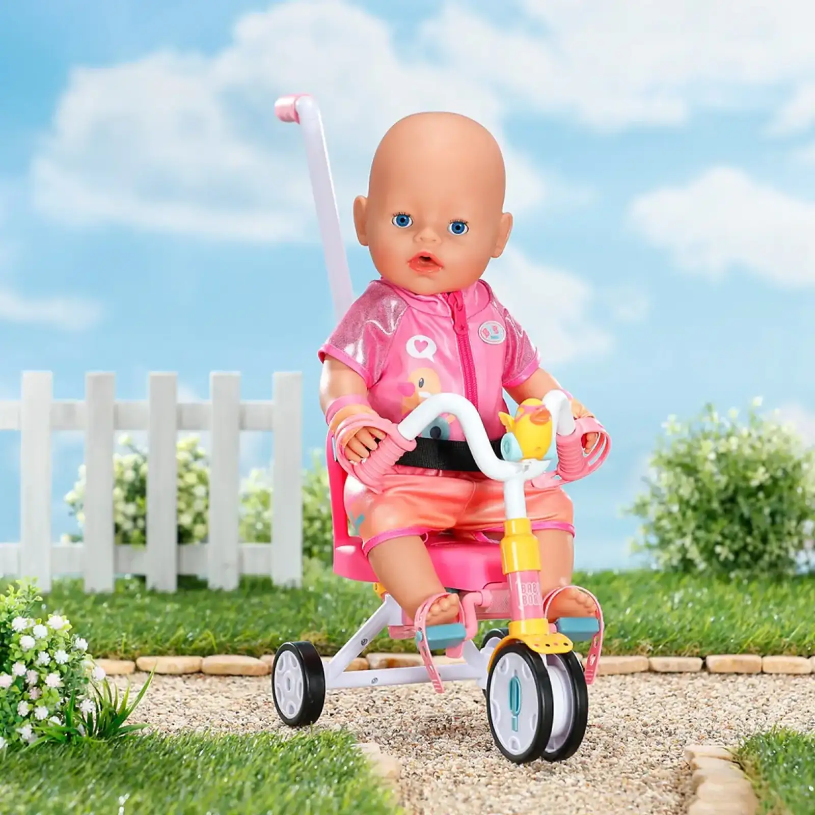 Трехколесный велосипед для куклы BABY BORN – ПРИКЛЮЧЕНИЯ С БЕРТОЙ (834299)
