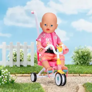 Трехколесный велосипед для куклы BABY BORN – ПРИКЛЮЧЕНИЯ С БЕРТОЙ (834299)