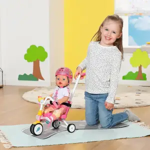 Трехколесный велосипед для куклы BABY BORN – ПРИКЛЮЧЕНИЯ С БЕРТОЙ (834299)