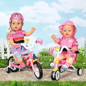 Трехколесный велосипед для куклы BABY BORN – ПРИКЛЮЧЕНИЯ С БЕРТОЙ (834299)